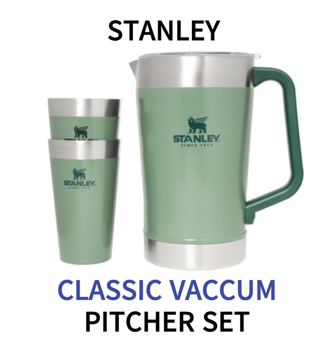 [STANLEY] CLASSIC PICTHER＋コップ２個SET キャンピング ピクニック バーベキュー