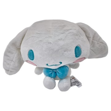 大耳狗絨毛系列玩偶，藍色蝴蝶結  大耳狗花結款  1個