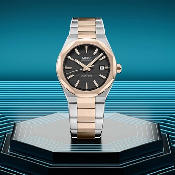 MIDO 美度錶 Multifort 8 One Crown 機械腕錶 男錶 手錶-40mm 雙色 M0555072205100