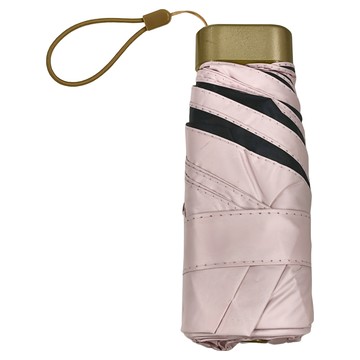 傘霸 六折摺疊傘 238g 粉紅色