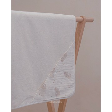 peekaboo Nernar手繪蛇寶寶連帽包巾｜新生兒 彌月禮 嬰兒 寶寶 韓國童裝