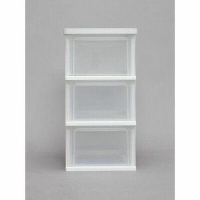 アイリスオーヤマ ウッドトップチェスト/WTS-303ホワイト ホワイト/324x410x623mm