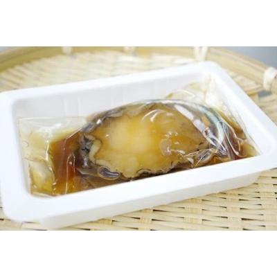 エゾアワビのやわらか煮 貝殻つき・肝つき 80g×1個 北海道産 送料無料 ギフト梱包不可 お取り寄せ 北海道 煮あわび あわび 肝 鮑