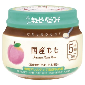 KEWPIE 【日本】KA-2極上嚴選 日本蜜桃泥70gX6《 專業嬰幼兒副食品》