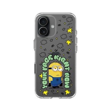 iPhone 17 Clear Case（相機按鈕） 透明 - Minions - Minions - Your Face Right Now