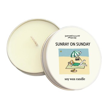Summerstuff.marine - SOY WAX CANDLES 香氛：SUNRAY ON SUNDAY (60 g)