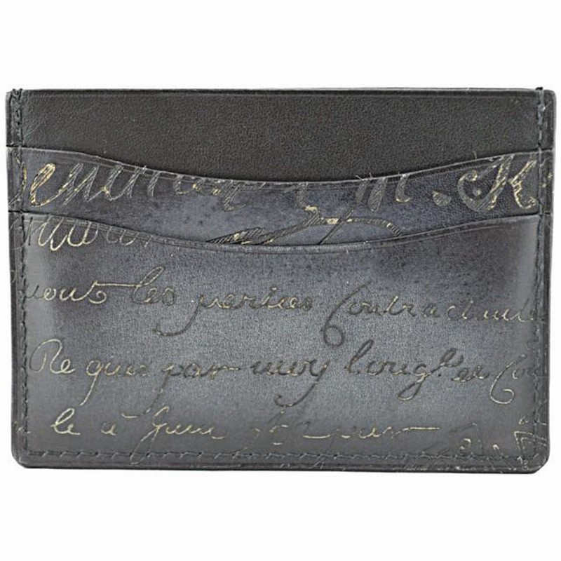 kBerluti ベルルッティ カリグラフィ 名刺 カード パティーヌ 関税込◇限定ゴールドパティーヌ希少品!! ベルルッティ JAGUA