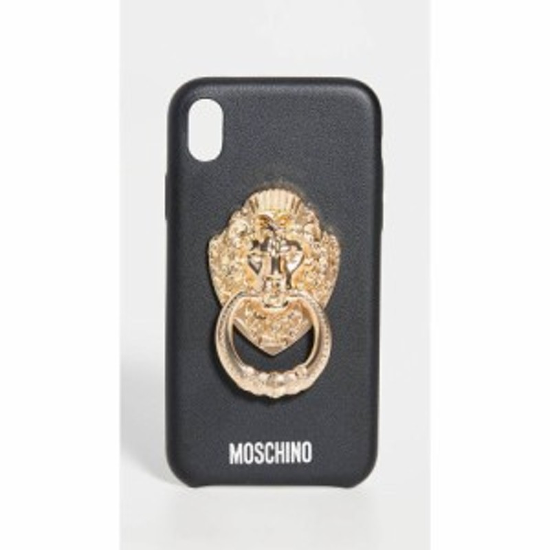 モスキーノ Moschino メンズ Iphoneケース Lion Door Knocker Iphone Xr Case Black Gold 通販 Lineポイント最大1 0 Get Lineショッピング