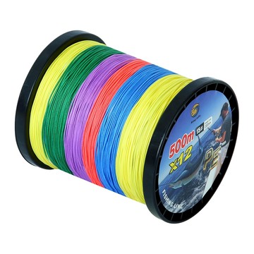 Bingolife x12 500米 編織線 布線pe線 大力馬線 日本路亞海釣 船釣 遠投魚線 十米一色 鮪魚 金槍魚