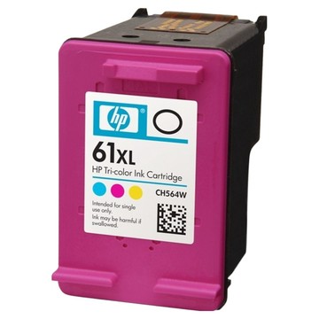 hp 惠普 61XL 彩色原廠墨水CH564WA  彩色  1個