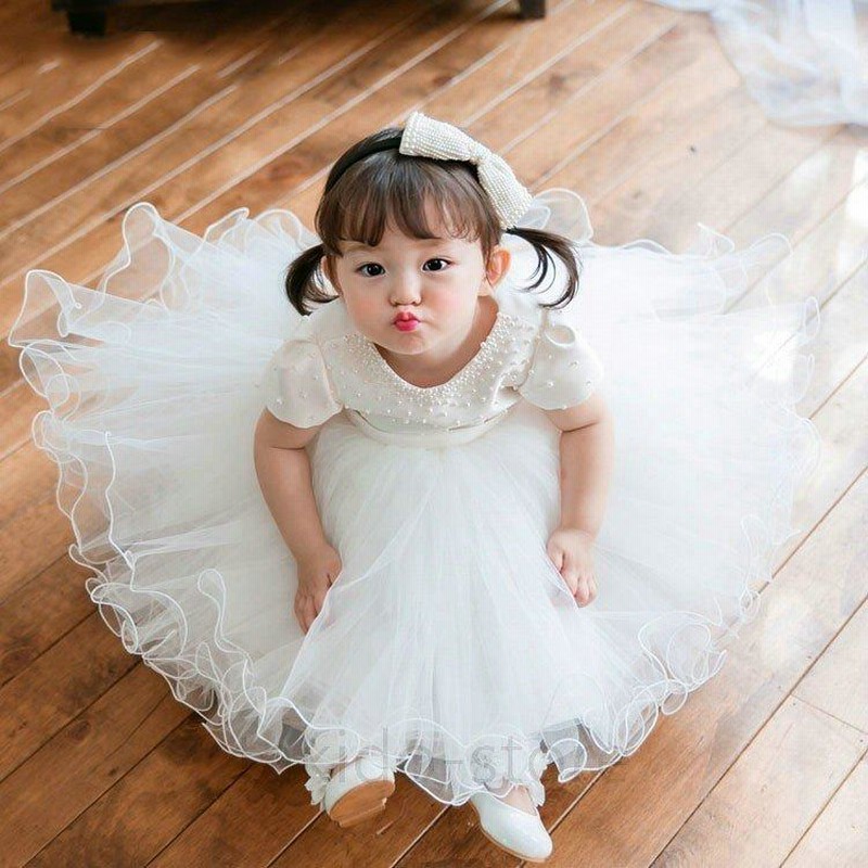 新生児 セレモニードレス 夏 女の子 発表会 ベビードレス 結婚式 ベビードレス お宮参り 子供ドレス 白 ベビー フォーマル 女の子 人気新品 通販 Lineポイント最大0 5 Get Lineショッピング