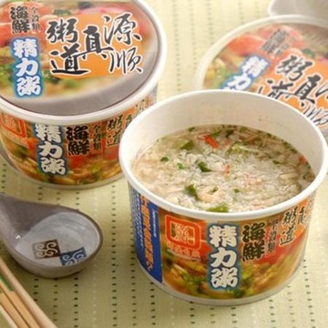 【源順】真粥道海鮮精力粥(60g×12入)-下單後5個工作天出貨