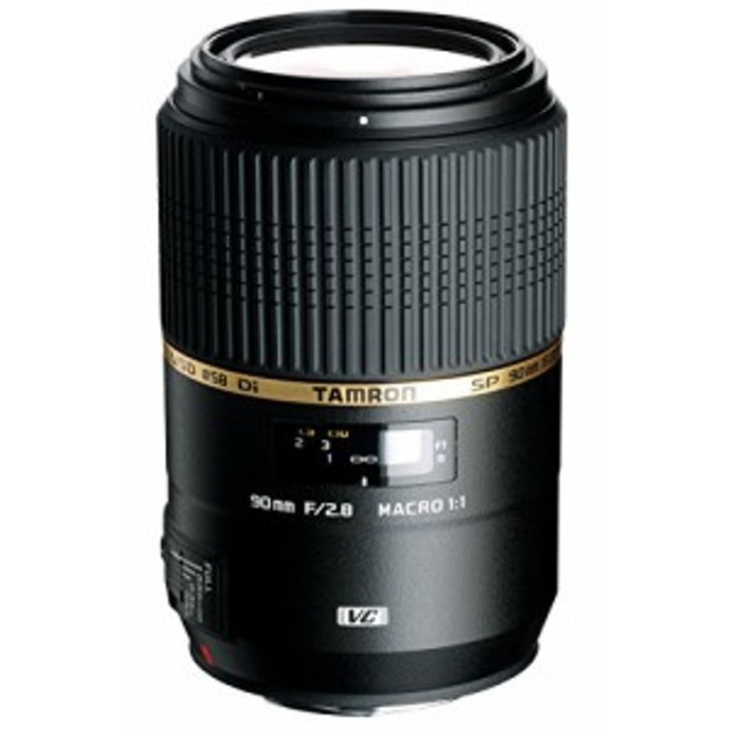 TAMRON 単焦点マクロレンズ SP 90mm F2.8 Di MACRO 1:1 VC USD ニコン ...