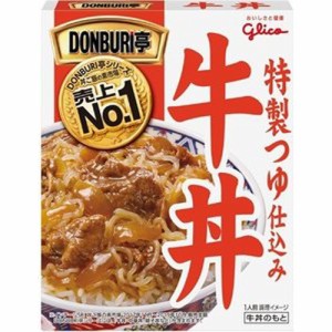 グリコ ＤＯＮＢＵＲＩ亭 牛丼１６０ｇ ×10