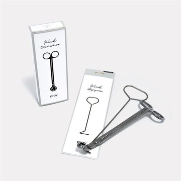 蠟燭配件組-金屬燭芯剪+燭芯勾 燭芯剪+燭芯勾