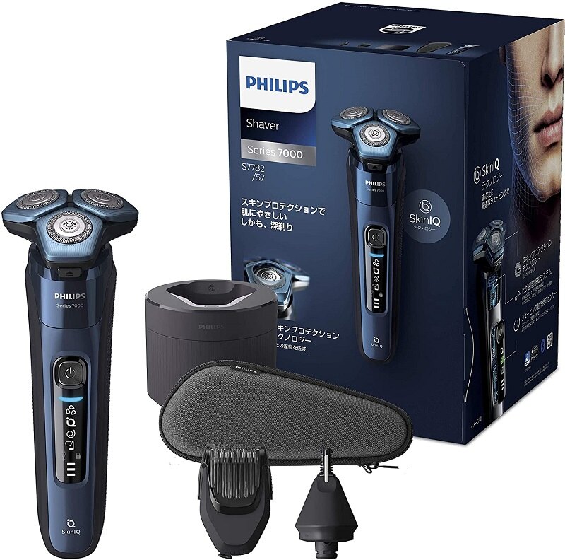 日本代購】Philips 飛利浦7000系列電動刮鬍刀45刀片S7782/57推薦| 台灣