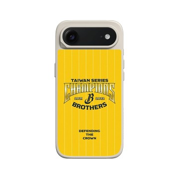iPhone Air SolidX 貝殼灰 - 職棒-中信兄弟 Brothers - 2022中信兄弟總冠軍紀念款-榮耀黃