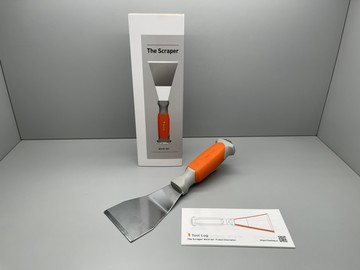 工具日誌 Tool Log 全功能裝修師傅級清潔推刀：舒適握感型 (升級白鐵刀片)