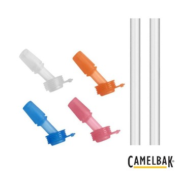 美國 Camelbak Flip Straw kids 兒童系列 多彩咬嘴吸管組 (含4咬嘴及2吸管)