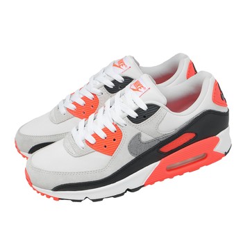 [ACS] Nike 休閒鞋 Air Max 90 QS 男鞋 白 灰 紅 氣墊 紅外線 3M IU1055-100