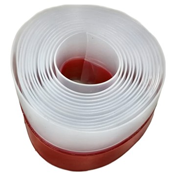 TRENY 半透明門窗縫氣密封條 柔軟矽膠材質 強力壓克力背膠 35mm x 2米  1個