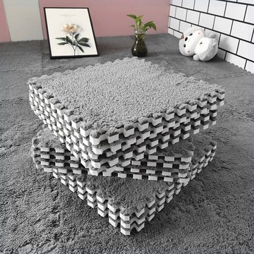 新款2021加絨泡沫地墊拼接可愛保暖面室內宿舍鋪方塊兒童厚冬季板