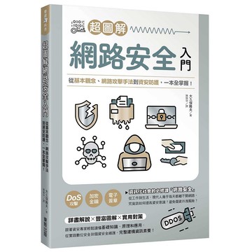 超圖解網路安全入門：從基本觀念、網路攻擊手法到資安防護，一本全掌握！【ttbooks】