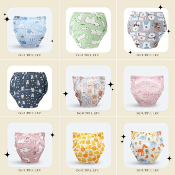 森senの舖★戒尿布  學習褲 尿布褲 寶寶訓練褲 如廁訓練褲 布尿布