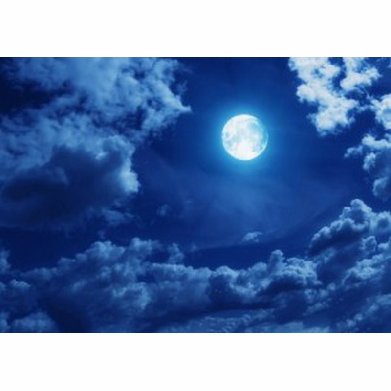 絵画風 壁紙ポスター 月 スーパームーン Super Luna 満月の夜 天体 神秘 癒し キャラクロ Mon 008a2 A2版 594mm 420mm 通販 Lineポイント最大1 0 Get Lineショッピング