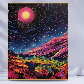 💛盒裝💛台灣現貨💛 DIY鑽石貼畫 新款5D鑽石畫 水鑽 大幅 鑽貼畫 手作 立體貼鑽畫 黏鑽畫 手工點鑽畫 滿鑽