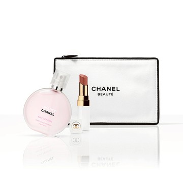 【CHANEL】香奈兒粉甜香氛潤唇組