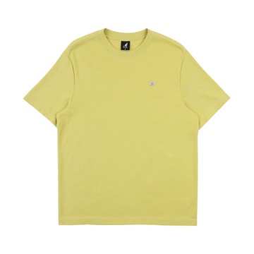 KANGOL 短T 柳黃 微落肩 袋鼠 印花 短袖 中性 6625101471