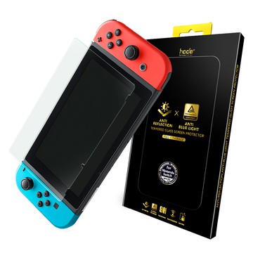 HODA 防窺玻璃保護貼  Nintendo Switch  透明色  1個