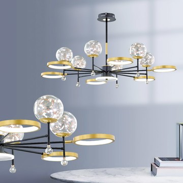 現代風三色變光吊燈 01-23281