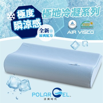 記憶枕/PA2207極地冷凝記憶枕-人體工學款