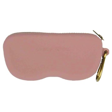 Grech&Co 多功能收納袋 玫瑰紫 W18cm x H9cm x D3cm 100%食品級矽膠+掛勾(金屬)