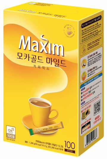 Dongsuh Maxim Mocha Gold Coffee Mix 100 Sticks