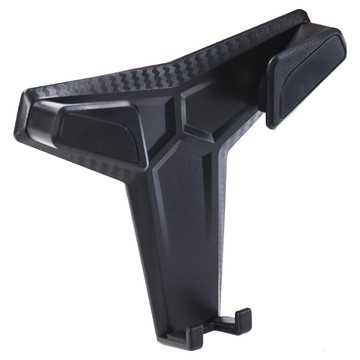 ANBORTEH 安伯特 非夾不可 重力插入型卡夢手機架 插入+旋鈕CD口  黑色  1個