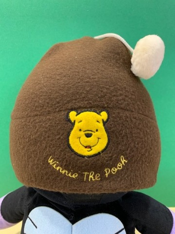【震撼精品百貨】Winnie the Pooh 小熊維尼~迪士尼 DISNEY-保暖帽子-黃#32019