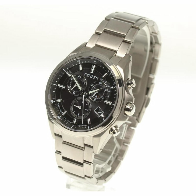 ☆極美品 箱保付き【CITIZEN】シチズン アテッサ クロノグラフ AT3050 