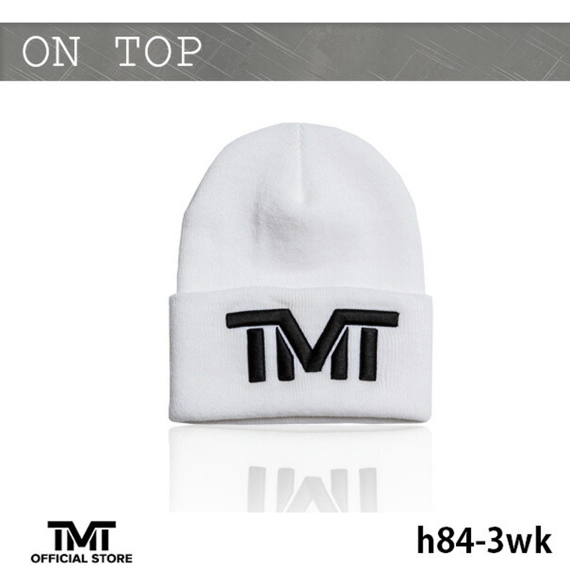 tmt-h84-3wk THE MONEY TEAM ザ・マネーチームON TOP ニット( 白ベース