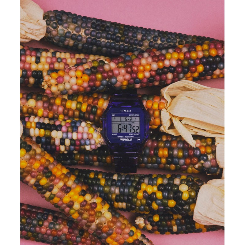 NEEDLES × TIMEX × BEAMS BOY / 別注 Classic Digital Purple | LINE