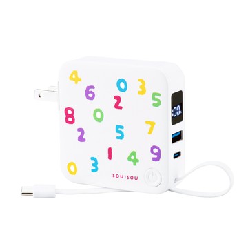 SOU．SOU十數昆AC插座快充行動電源 台灣製