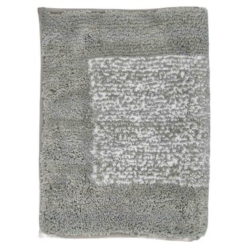 曼切斯特 吸水絨毛地墊 柔軟舒適 可機洗 底部防滑 絨毛密集  40 x 60cm  淺灰色