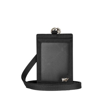 BRAUN BUFFEL 台灣總代理 HOMME-M 壓紋證件夾-黑色/BF306-600A-BK