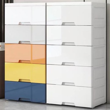 抽屜式收納柜加厚家用臥室置物架床頭柜夾縫儲物柜雜物防塵收納柜