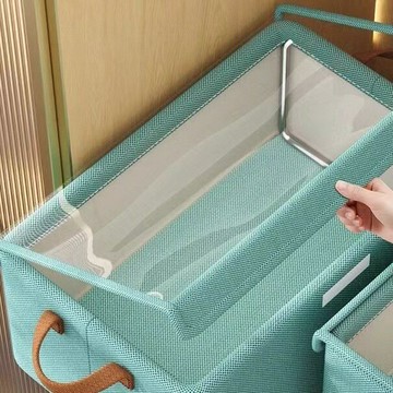 衣服收納箱帶蓋家用衣櫃分層神器放褲子整理盒子抽屜式儲物筐毛衣鑫弘-家具衛浴 可打統編
