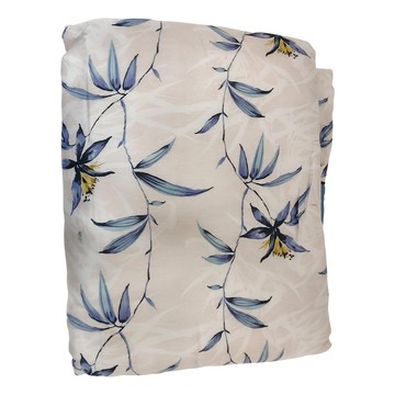 FOCA 100%萊賽爾纖天絲三件式兩用被床包組  床包 + 兩用被 + 枕套  單人  漫步花間