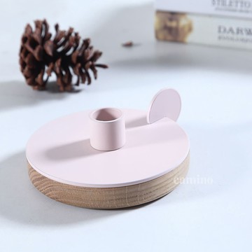 camino｜INES 粉彩矮燭台