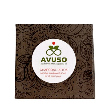 〔即期特賣〕AVUSO 行道者活炭燭果脂手工皂 125g 手工皂 活炭手工皂